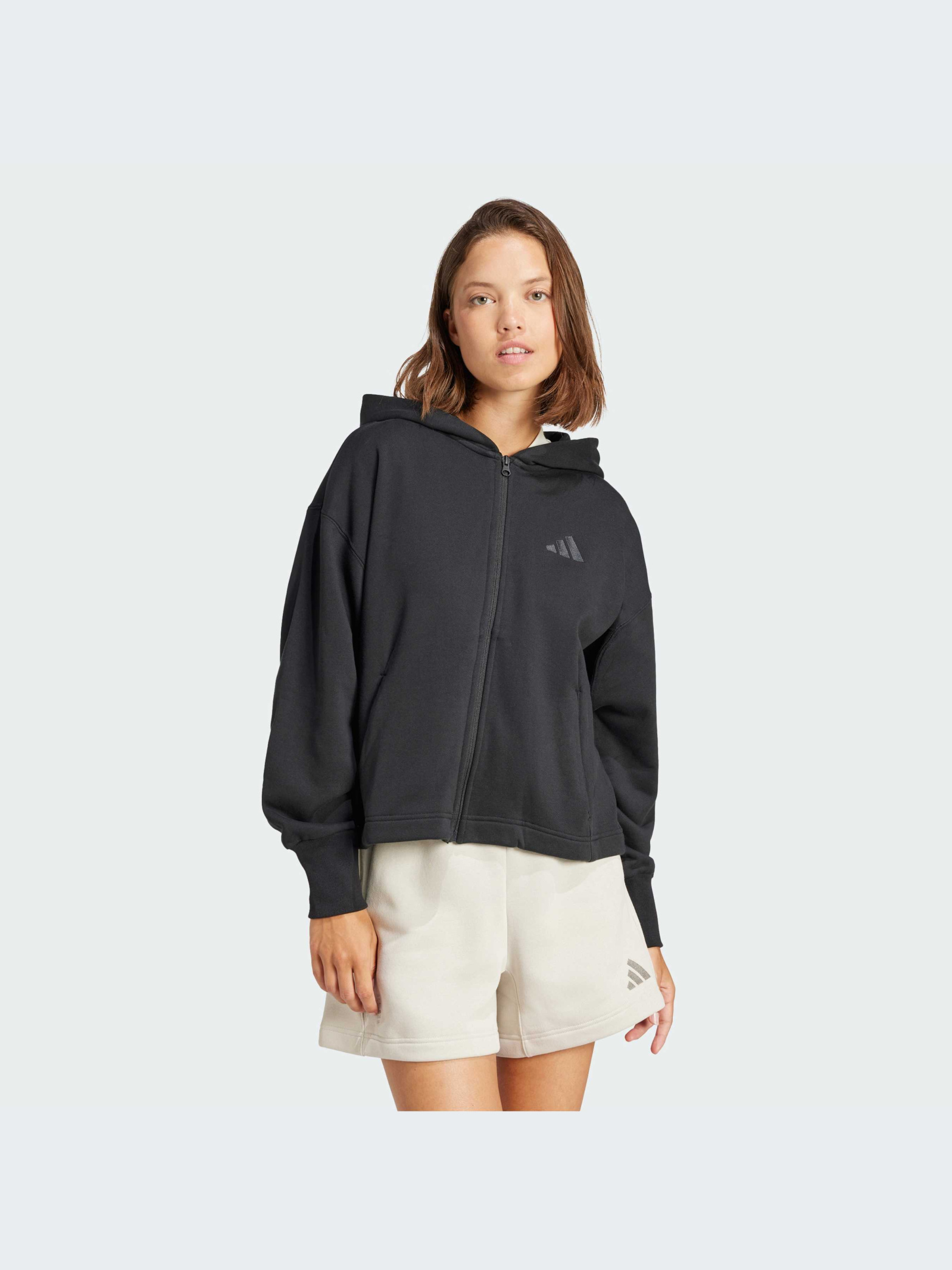 Adidas Full-Zip Hooded Track Jacket Women's